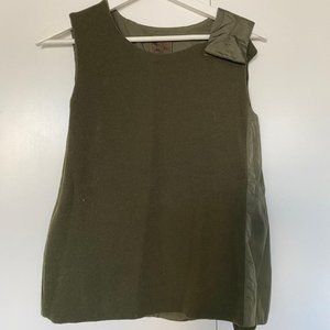 Y2K Wool and Nylon Top